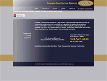 Tablet Screenshot of goodwinconstructionnj.com